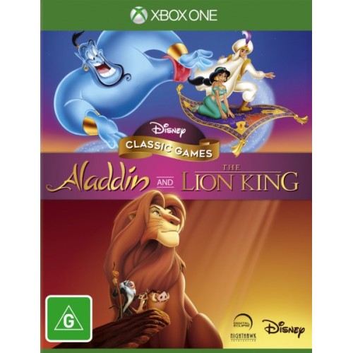  Disney Classic Games Aladdin and The Lion King Xbox One 